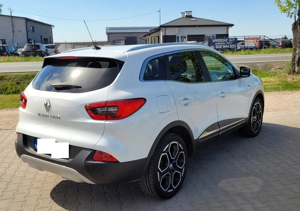 Renault Kadjar cena 64990 przebieg: 90000, rok produkcji 2018 z Kutno małe 781